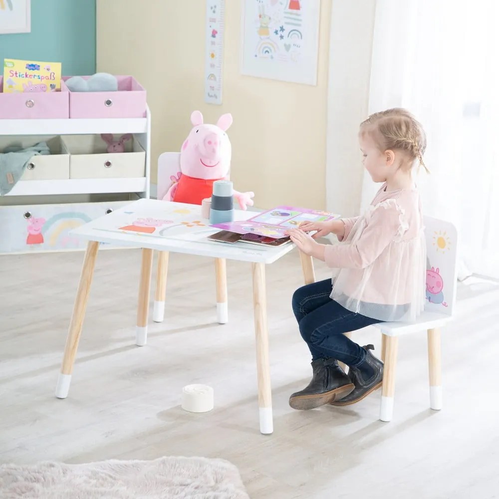 Set de mobilă pentru copii Peppa Pig – Roba