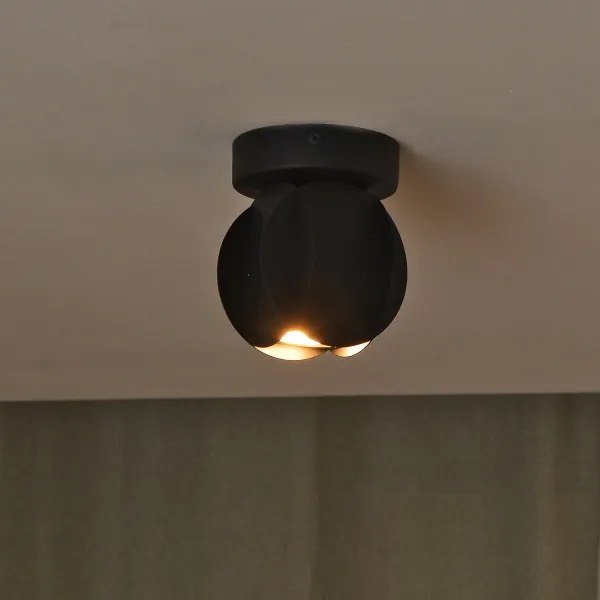 Spot GAMBIT 1xGU10/10W/230V, negru