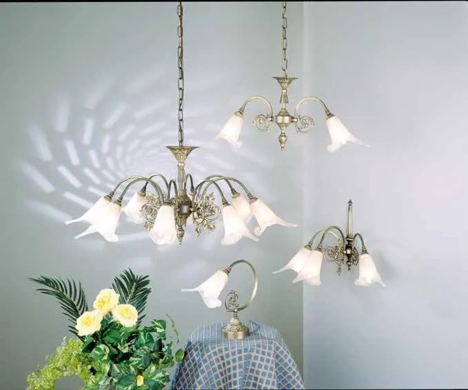 Lustra, Pendul stil mediteranean clasic de lux Tosca
