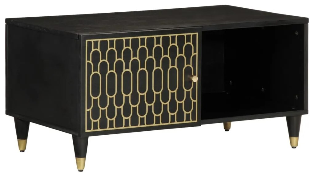 vidaXL Măsuță de cafea, 80x50x40 cm, lemn masiv de mango