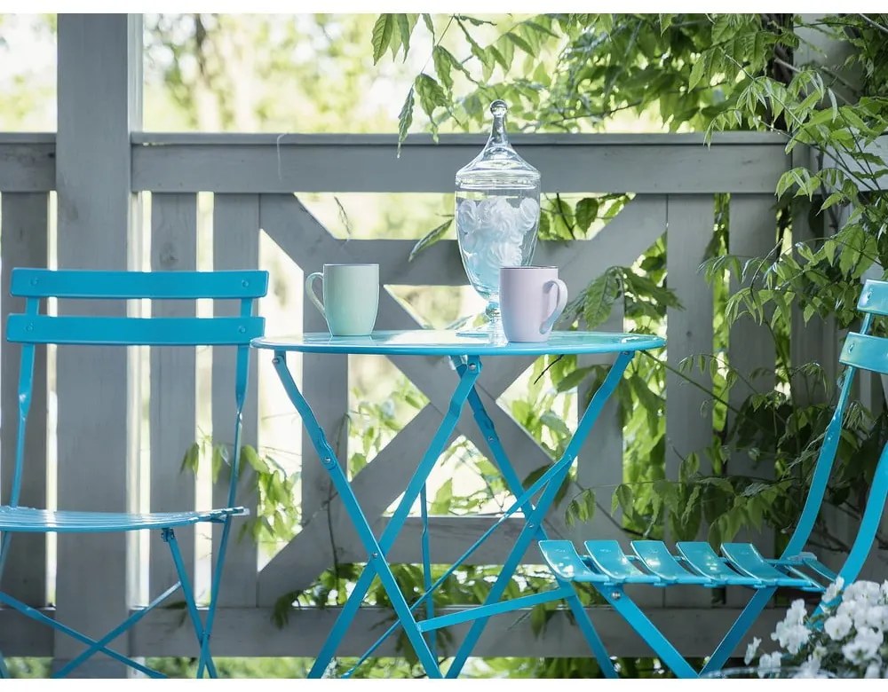 Set mobilier de grădină Bonami Essentials Retro, albastru