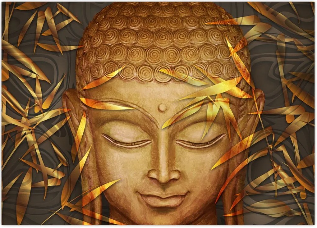 Tablou - Buddha de aur (70x50 cm)