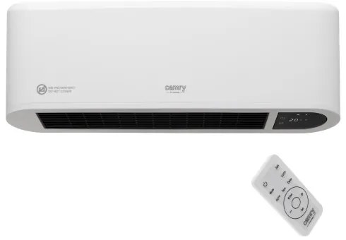 Aeroterma perdea de aer Camry CR7753, 2000W, ceramic, programare