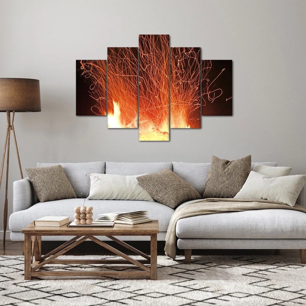 Tablou cu focul (150x105 cm)