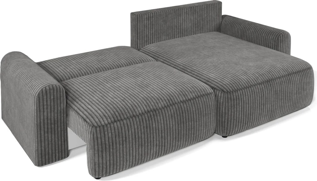 Canapea extensibila coltar reversibil NORDEN TILIA 250x140 cm, crem