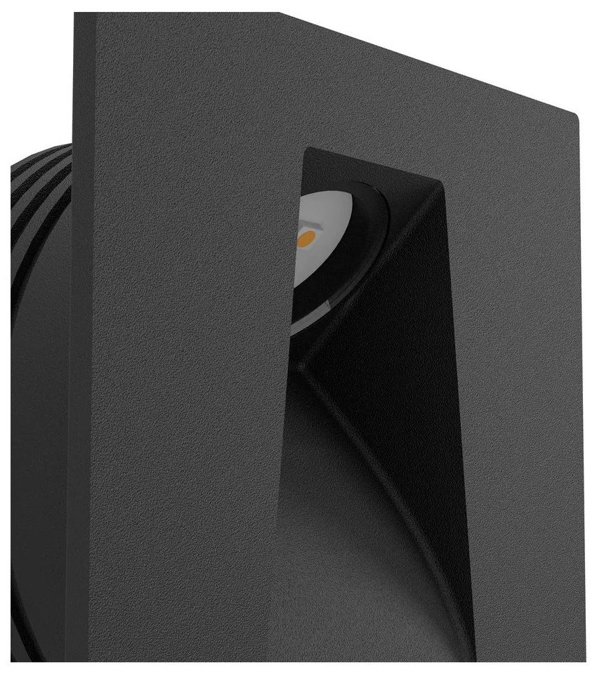 Aplică de perete neagră LED MECINOS – EGLO