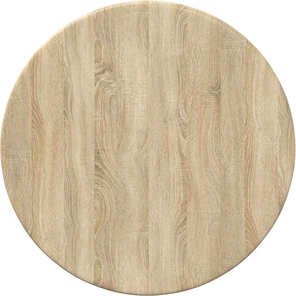 vidaXL Placă de masă Stejar sonoma 30 x 30 x 1,5 cm Lemn compozit