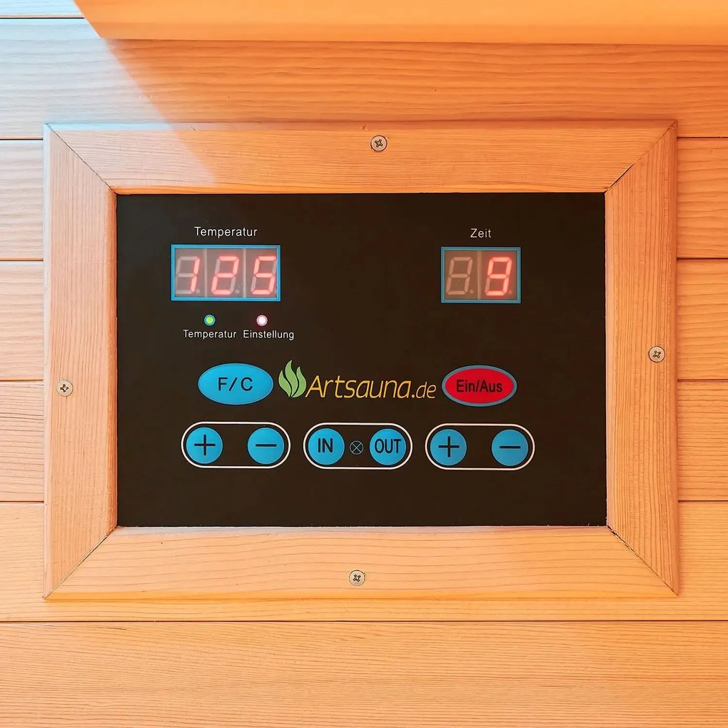 Infračervená sauna Nyborg S90V s plnospektrálnymi žiaričmi