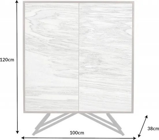 Comoda inalta design unicat Mountain Soul 120cm