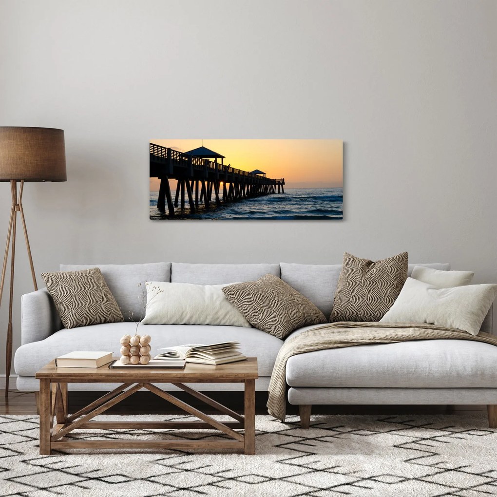 Tablou cu plaja (120x50 cm)