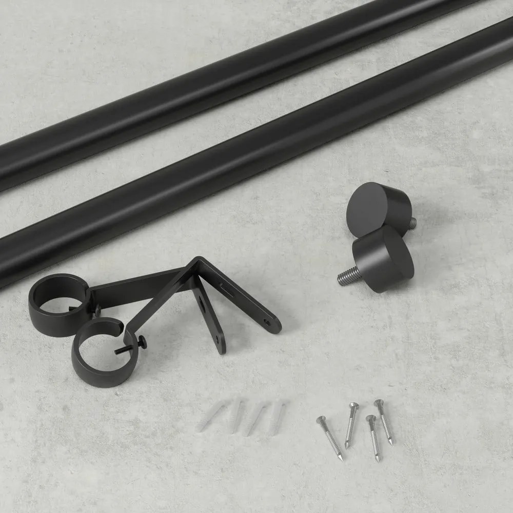 Galerie de perdea 91 - 168 cm extensibilă din oțel Cappa – Umbra