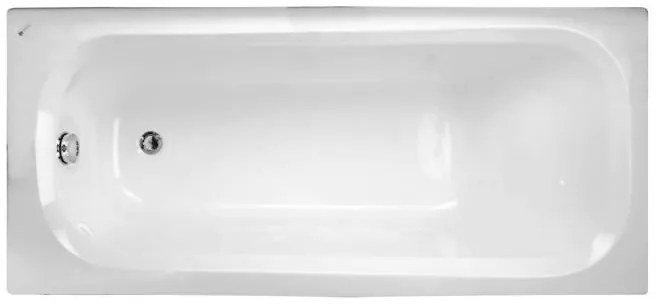 BELFORM Cada baie dreptunghiulara, belform, nordica cu baterie mira, acril, alb, 160x70x62 cm