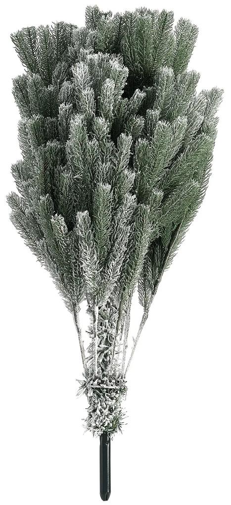 Brad artificial Talvi 180 cm verde cu zapada si suport negru