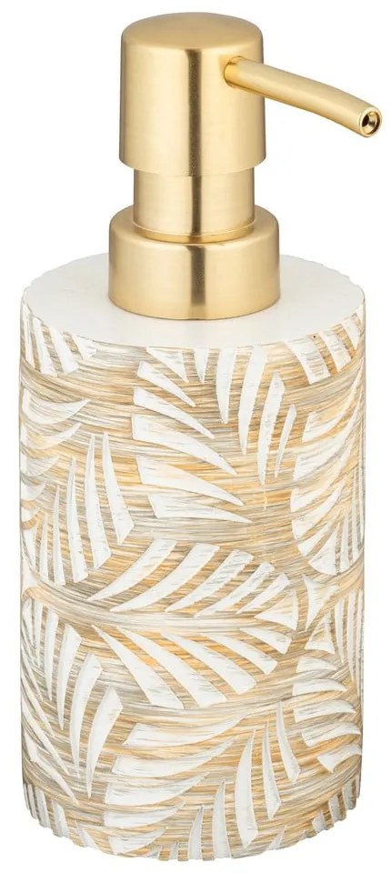 Dozator de săpun lichid bej din polirășină 490 ml Terralba – Wenko