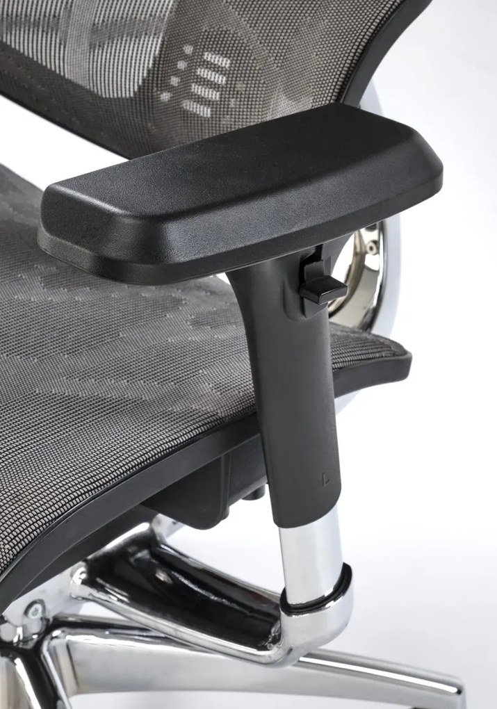 Scaun de birou Ethan gri H139 cm