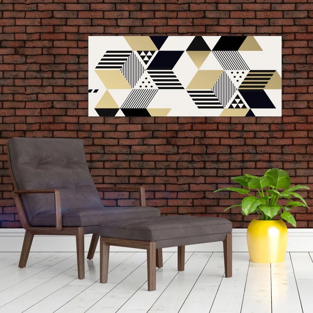 Tablou - Forme geometrice N⁰1 (120x50 cm)