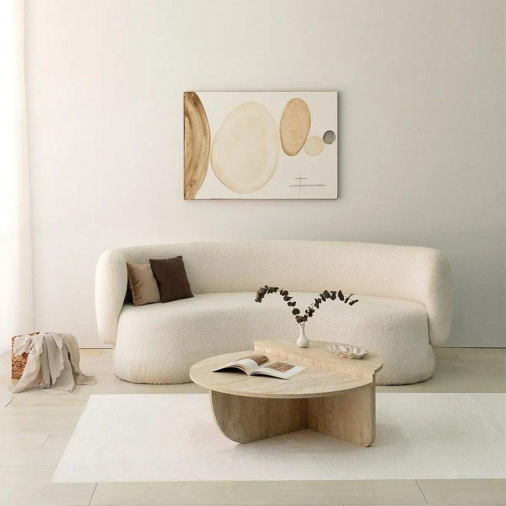 Măsuță de conferință Podium Travertine