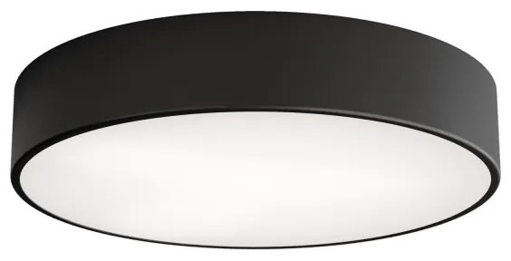 Plafonieră CLARE 3xE27/24W/230V d. 40 cm negru Brilagi