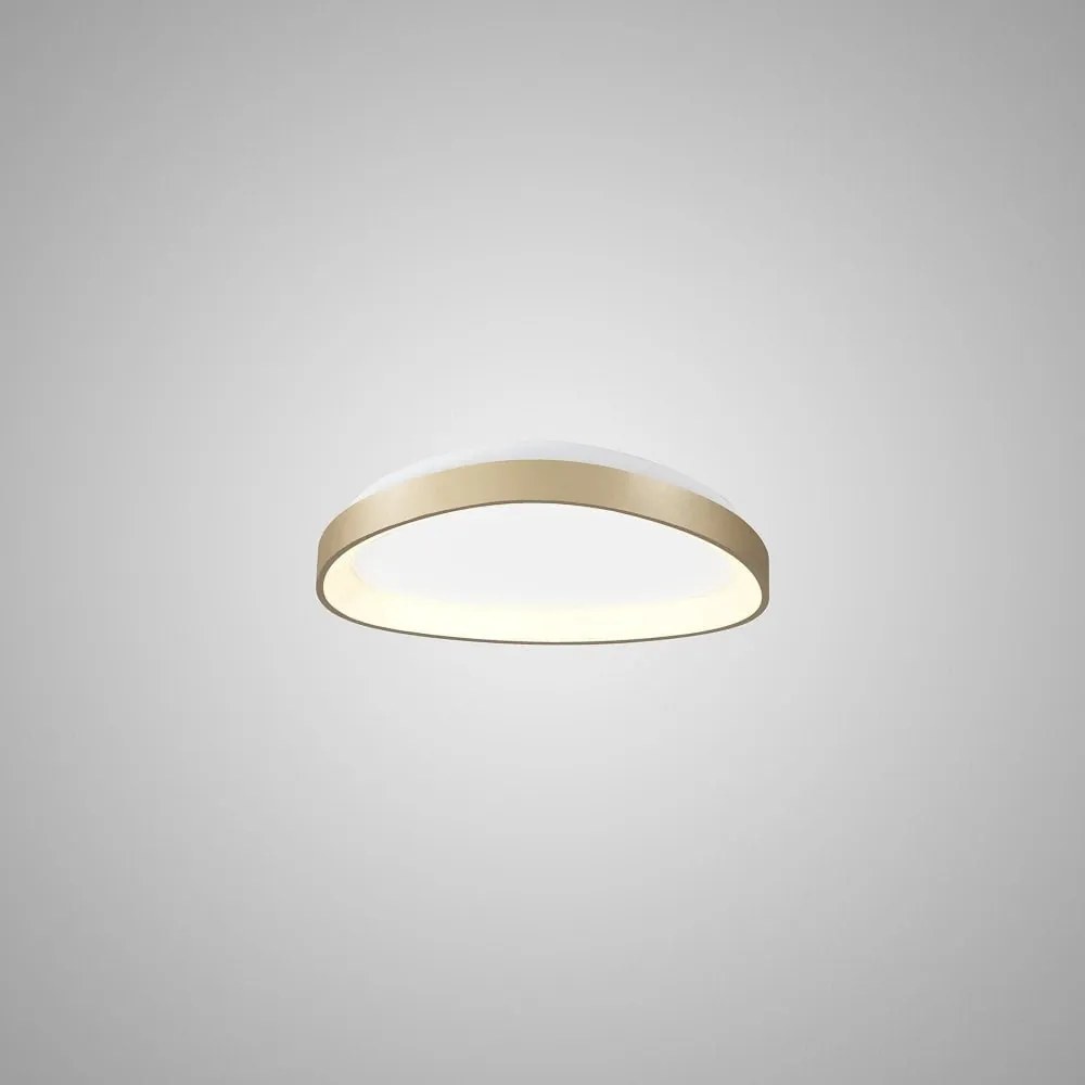 Plafoniera LED cu telecomanda NISEKO II Triangular Gold 38W