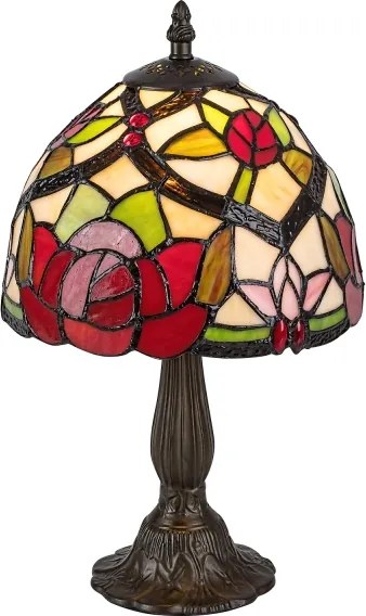 Brilagi - Lampă de masă Tiffany cu vitralii GARLAN 1xE14/40W/230V