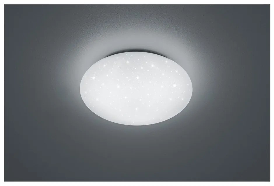 Plafonieră LED Reality Dots Putz, ⌀ 40 cm, alb