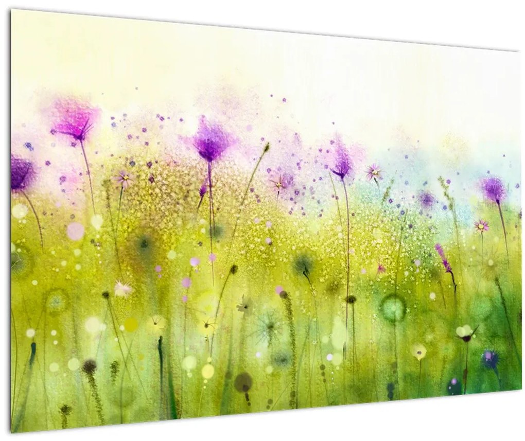 Tablou - Flori de luncă (90x60 cm)