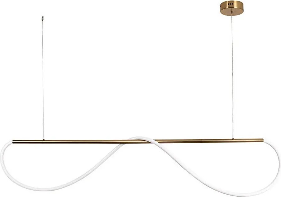 Candelabru LED suspendat pe cablu MELECA LED/36W/230V 3000/4000/6000K 160 cm auriu