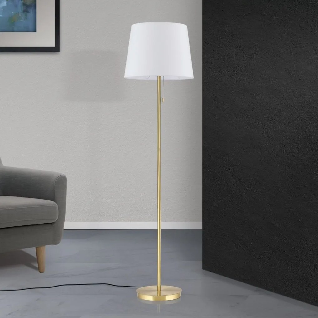 Lampadar/Lampa de podea design elegant LUDWIG alama antique