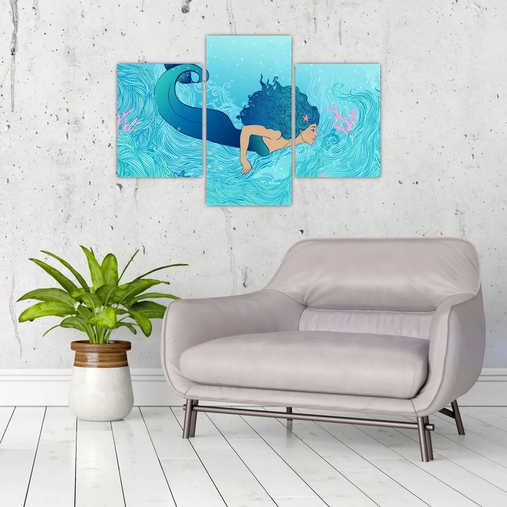 Tablou - Sirena (90x60 cm)