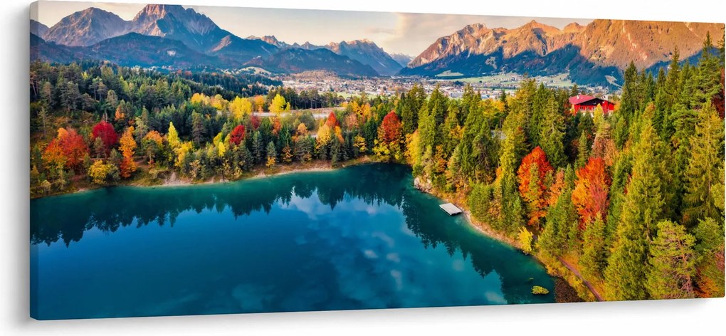 Tablou - Lacul Urisee, Austria (120x50 cm)