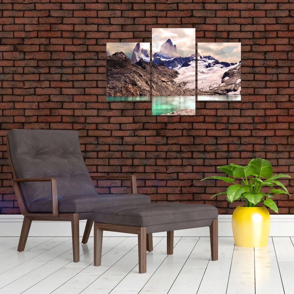 Tablou cu lac montan (90x60 cm)