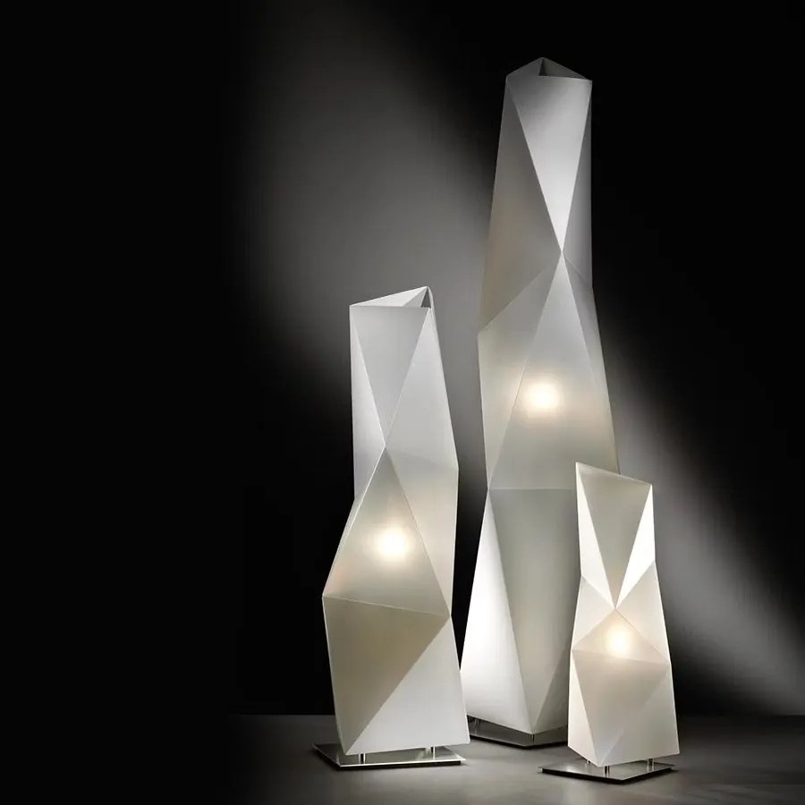 Lampadar design Art Deco unicat realizat manual Diamond Large