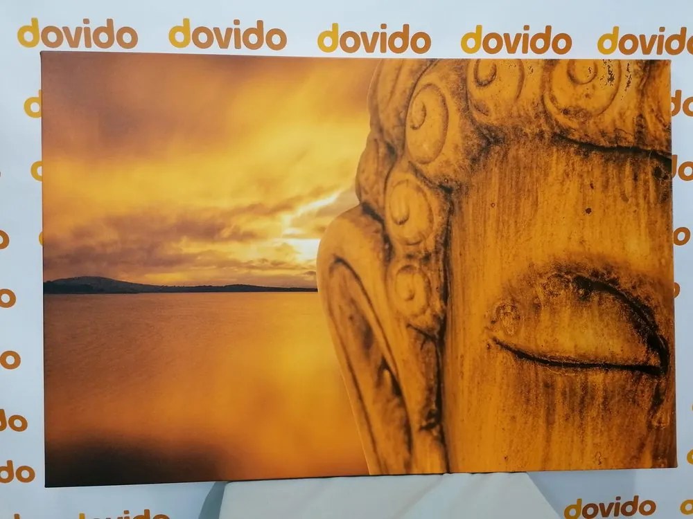 Tablou detaliu Budha