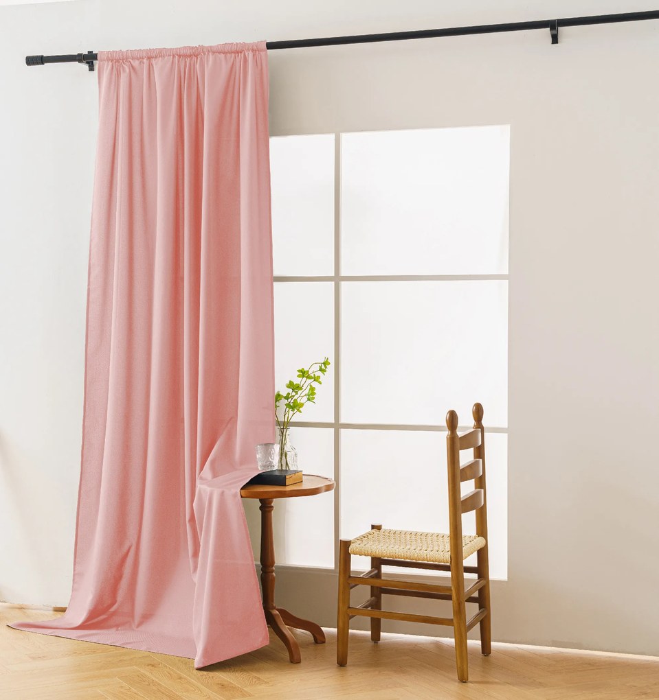 Draperie OXFORD LIGHT 140x250 cm, roz Agatat: Rejansa