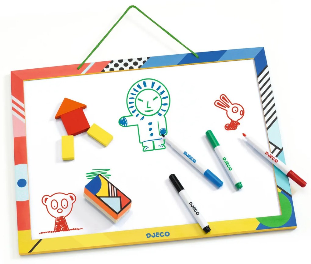 Tabla magnetica (whiteboard) Djeco