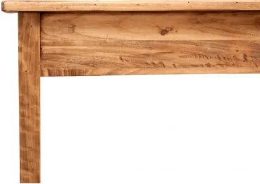 Masa consola, L73 36 H75 cm, natur antichizat, lemn masiv