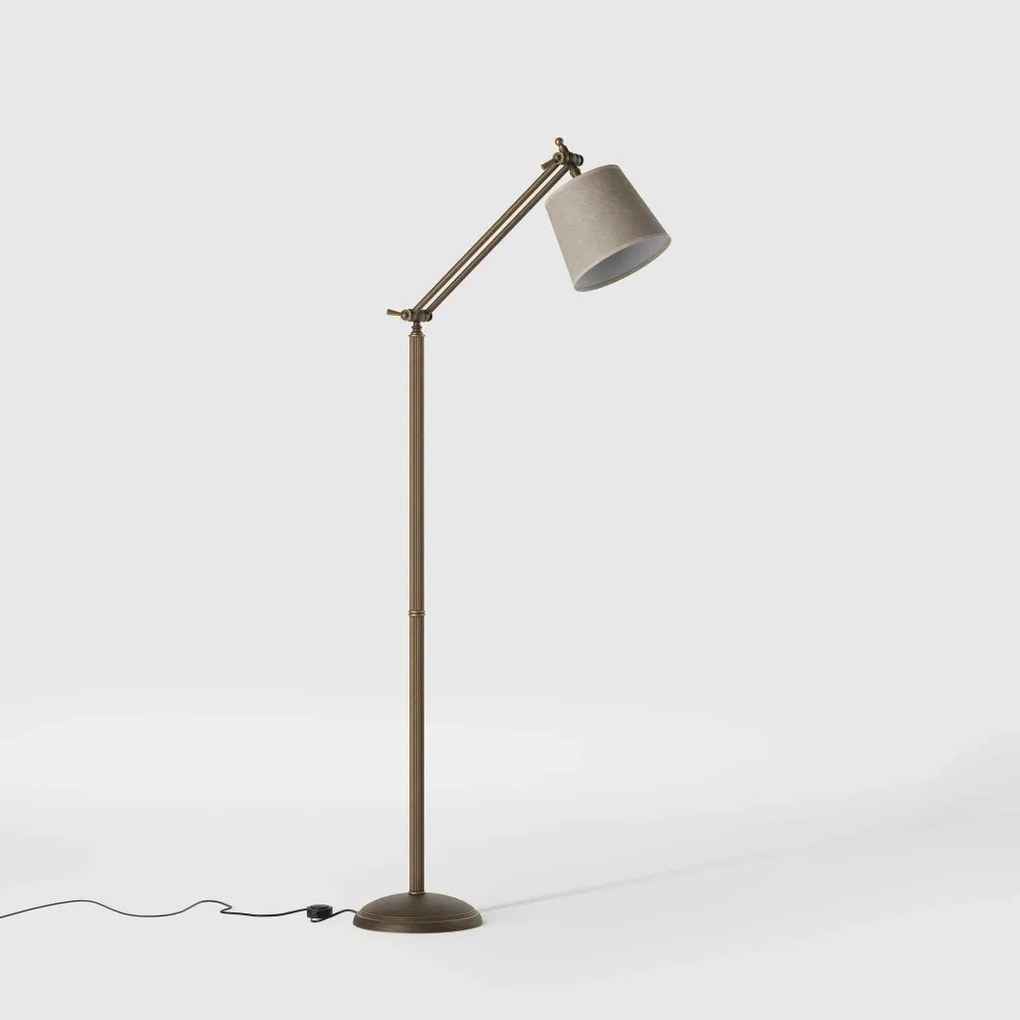 Lampadar, Lampa de podea cu brat articulat Snodo