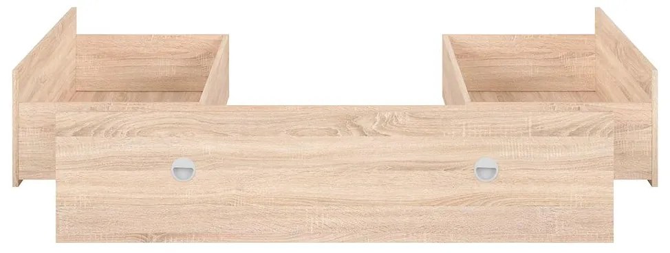 Sertare sub pat Nepo Plus 160 cm (stejar sonoma) (3ks). 1098333