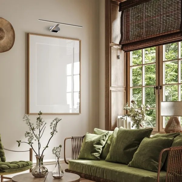 Aplică LED pentru tablouri PRADO LED/11W/230V crom lucios