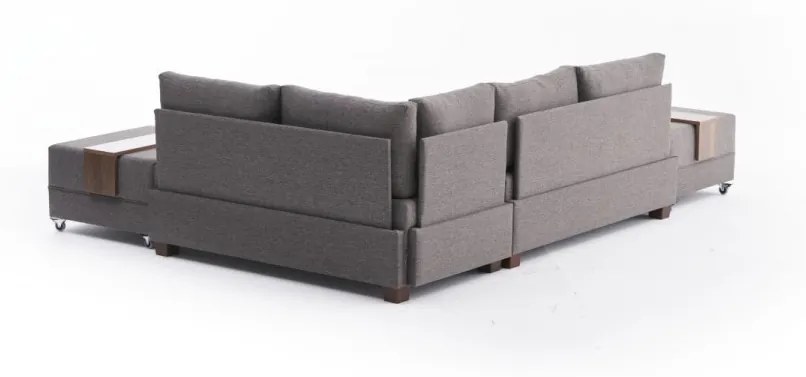 Coltar Extensibil Fly Corner Sofa Bed Right, Gri