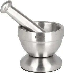 Mojar cu pistil FLORIA ZLN2645, Inox, diametru 10 cm