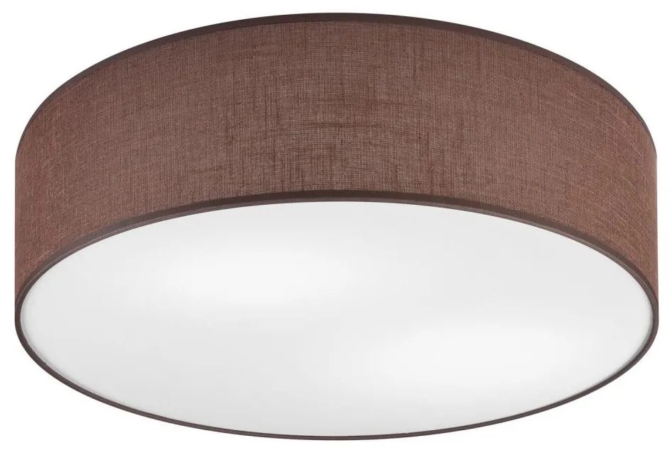 Plafonieră SIRJA, 2 x E27, 15 W, 230 V, Ø 45 cm, maro