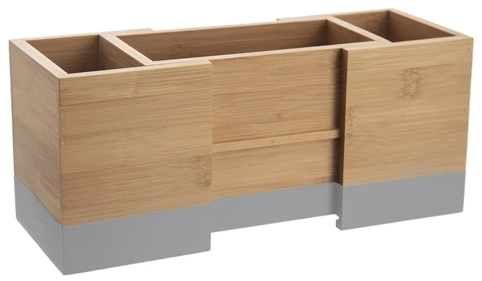 Suport pentru ustensile de bucătărie din bambus – Orion