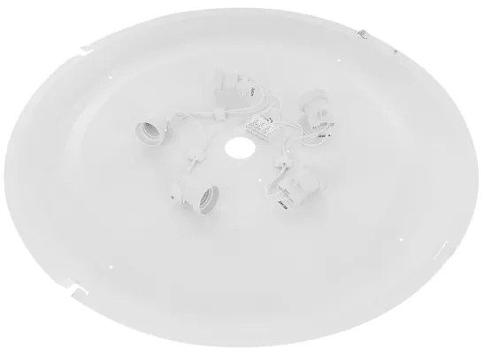 Plafonieră CLARE 5xE27/40W/230V d. 60 cm negru Brilagi
