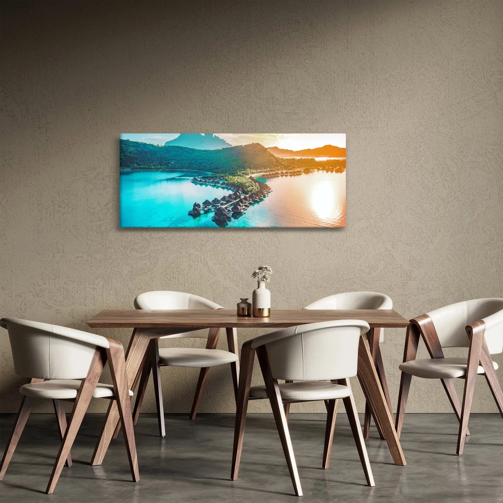 Tablou - Bora Bora (120x50 cm)