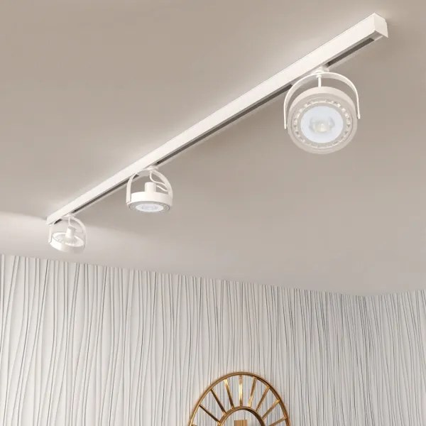 Spot în sistem pe șină LUGAR AR111 3xGU10/25W/230V alb