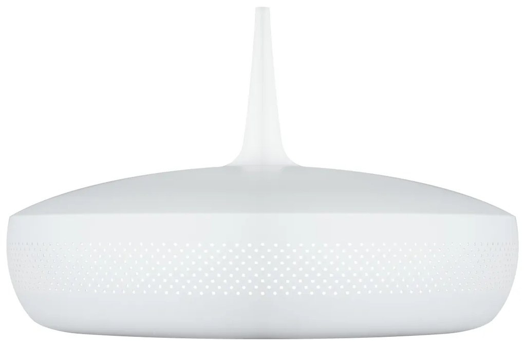 Abajur metalic design retro Clava Dine, Matt White