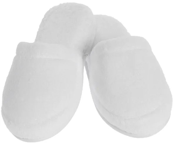 Halat unisex MICRO COTTON în cutie cadou + papuci Alb crem / Ecru S + Papuci de casa (36/38) + cutie cadou