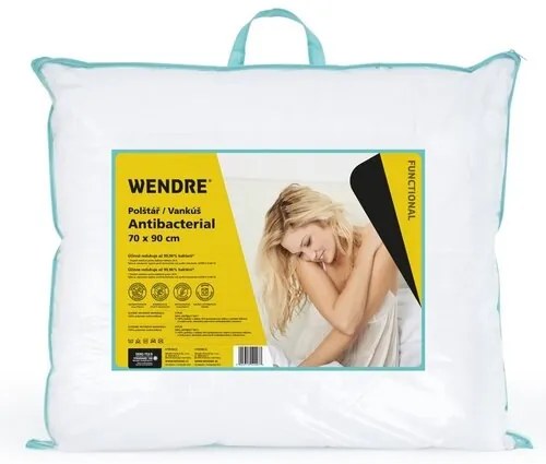 Pernă Wendre Antibacterial, 70 x 90 cm