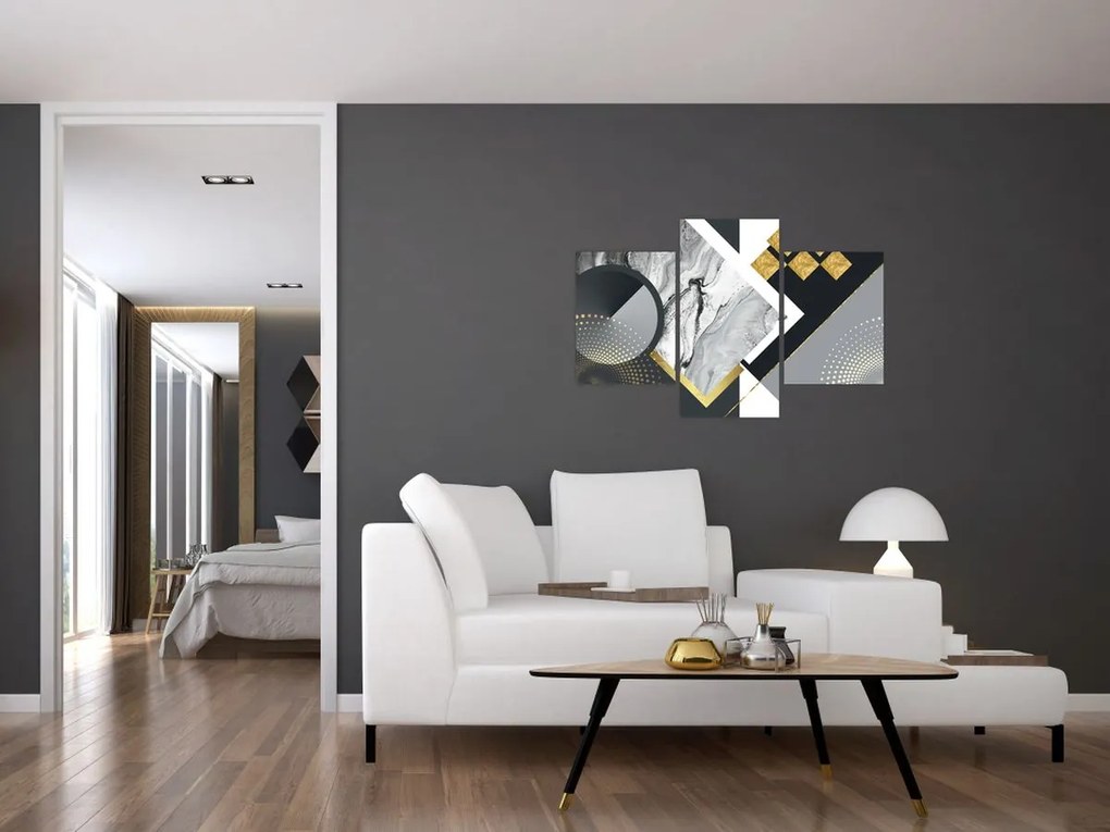 Tablou - Colaj texturat (90x60 cm)